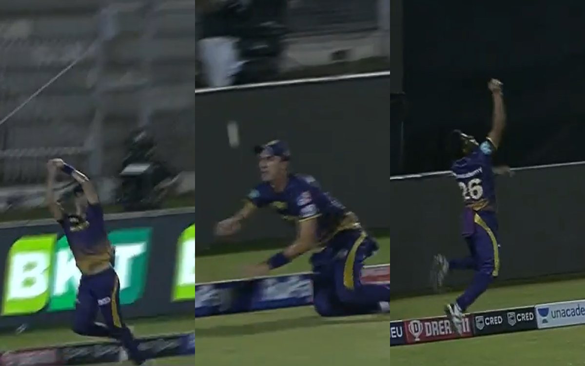 Cricket Image for WATCH: Cummins & Mavi's Perfect Relay Catch - Displaying Sharp Presence Of Mind & 