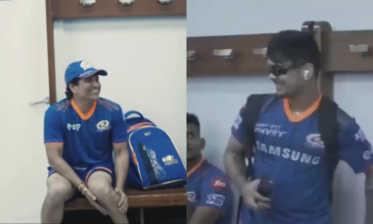 Cricket Image for VIDEO: जब सचिन तेंदुलकर के सामने ईशान किशन ने दे दी थी गाली, बल्लेबाज़ ने बताया वा
