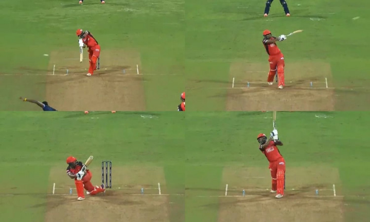 WATCH: Shashank Singh Sets The Stage Ablaze, Smacks 25* Off 6 In His First Outing