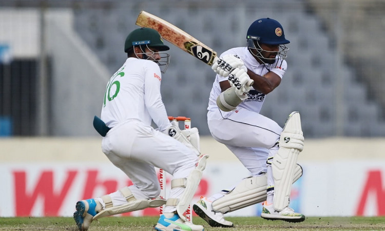 Cricket Image for 2nd Test: Captain Karunaratne Fights Back For Sri Lanka Against Bangladesh On Day