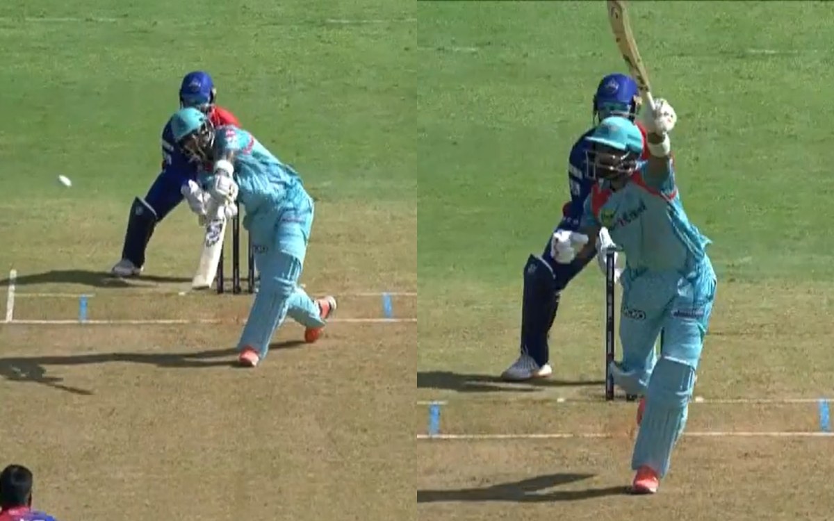 VIDEO: केएल राहुल का कमाल शॉट, ललित यादव की गेंद पर एक हाथ से मारा छक्का