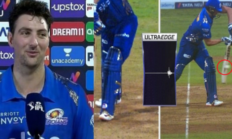 Cricket Image for Ipl 2022 Mumbai Indians Tim David Was Asked If He Knew That The Ball Had Edged