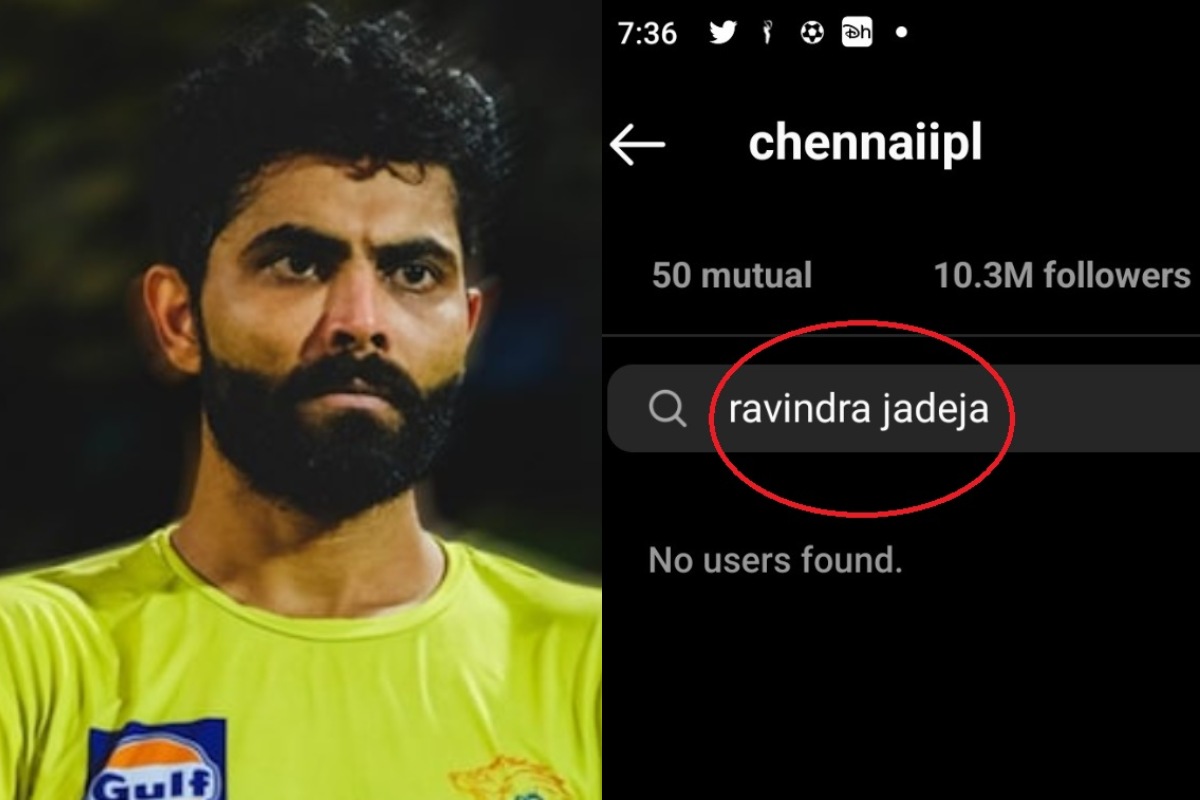 Cricket Image for Ms Dhoni Team Csk Unfollow Ravindra Jadeja On Instagram 
