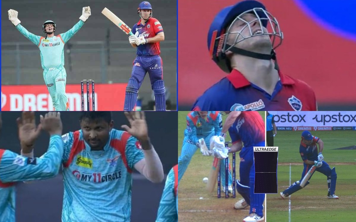 VIDEO: बिना गेंद बल्ले पर लगे मिचेल मार्श हुए कैच आउट,देखकर गेंदबाज को भी नहीं हुआ यकीन