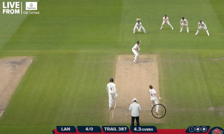 Cricket Image for WATCH: Essex Bowler Gets 2 Wickets On 2 No-Balls Against Lancashire