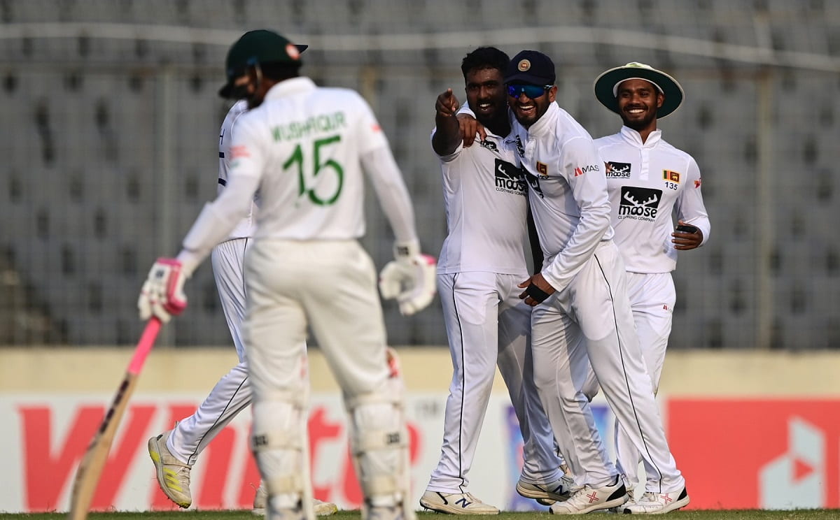 Cricket Image for BAN vs SL 2nd Test, Stumps Day 4 - Bangladesh Top Order Crumbles After Bowling Out