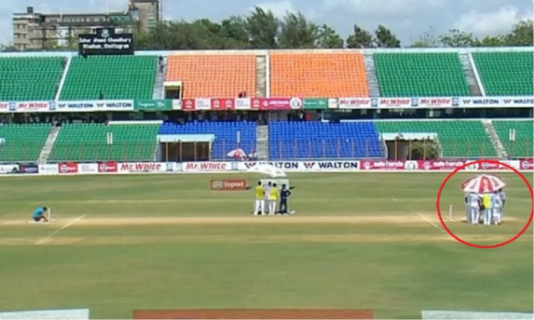 Cricket Image for BAN vs SL: Umpire Richard Kettleborough Leaves The Field Due To Excessive Heat