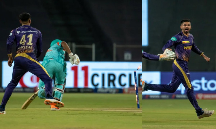 Cricket Image for Captain Shreyas Iyer's Rocket Throw Sends Back Opposition Skip KL Rahul In The Fir
