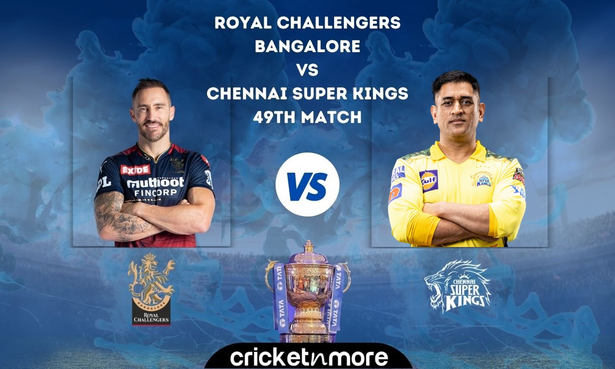 Cricket Image for Chennai Super Kings vs Royal Challengers Bangalore, IPL 2022 – Cricket Match Predi