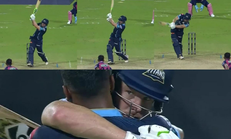David Miller Smacks Three Consecutive Sixes In The Last Over To Take GT To Finals; Watch Video Here