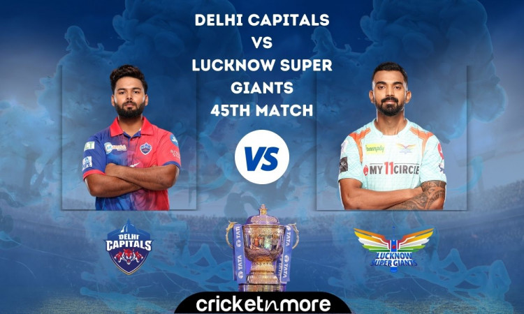 Cricket Image for Delhi Capitals vs Lucknow Super Giants, IPL 2022 – Cricket Match Prediction, Fanta