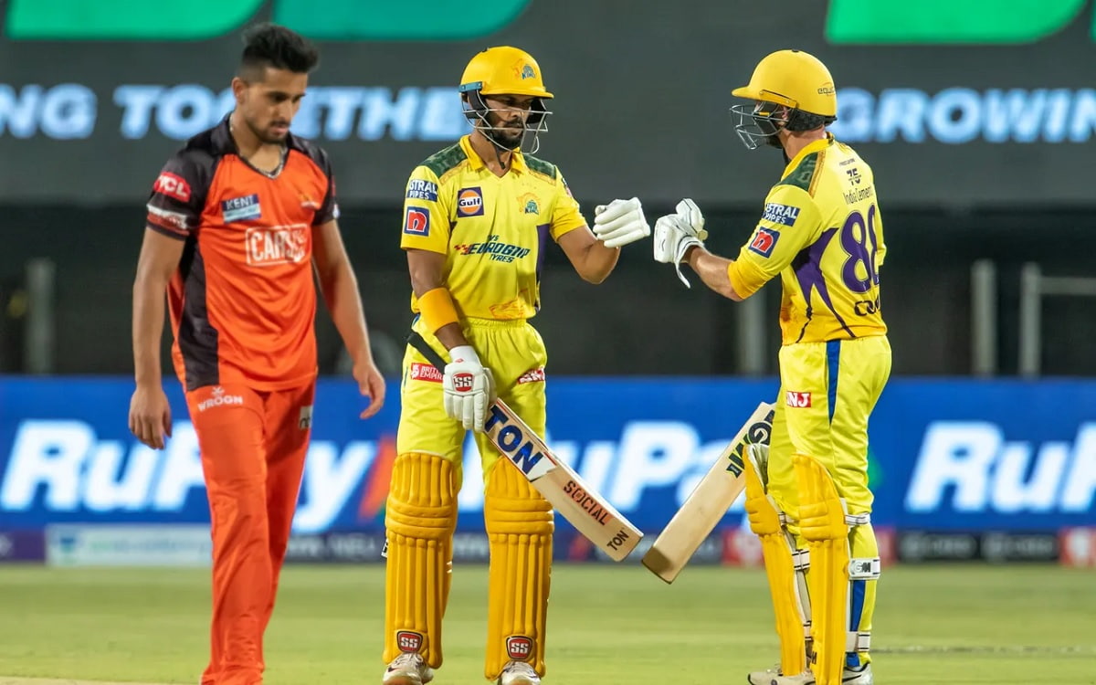 Cricket Image for Gaikwad Misses Century, Conway Plays Fiery Knock Against SRH 