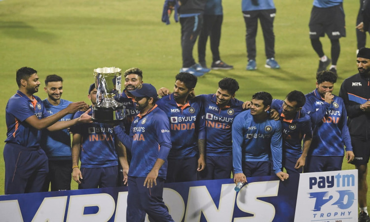 Cricket Image for India Top The ICC Men's T20I Team Rankings 