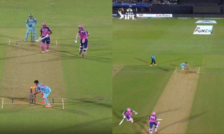 Cricket Image for VIDEO : अश्विन ने दिया नीशम को धोखा, आधी पिच पर बुलाकर किया रन लेने से मना