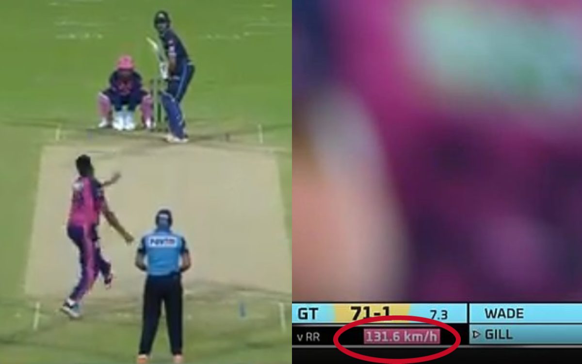 Cricket Image for VIDEO : अश्विन बने मीडियम पेसर, 131.6 की स्पीड से डाली गेंद