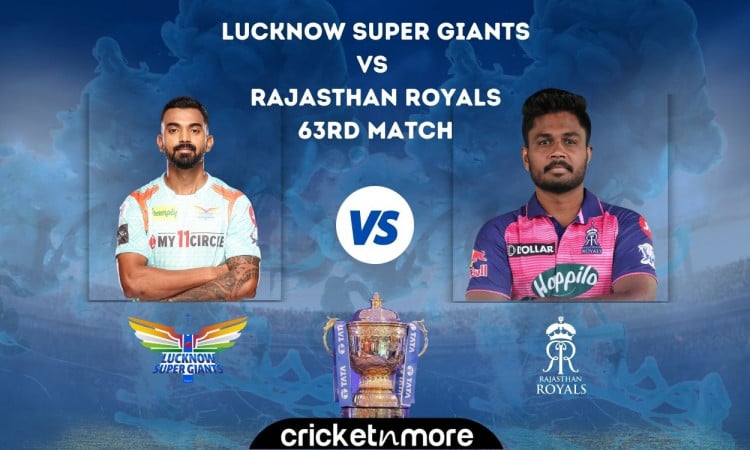 Cricket Image for Lucknow Super Giants vs Rajasthan Royals, IPL 2022 – Cricket Match Prediction, Fan