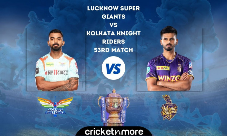 Cricket Image for Lucknow Super Giants vs Kolkata Knight Riders, IPL 2022 – Cricket Match Prediction