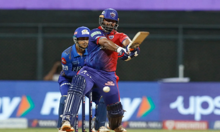 Cricket Image for Powell, Pant Batting Puts A Decent Total Of 159/9 Against Mumbai Indians