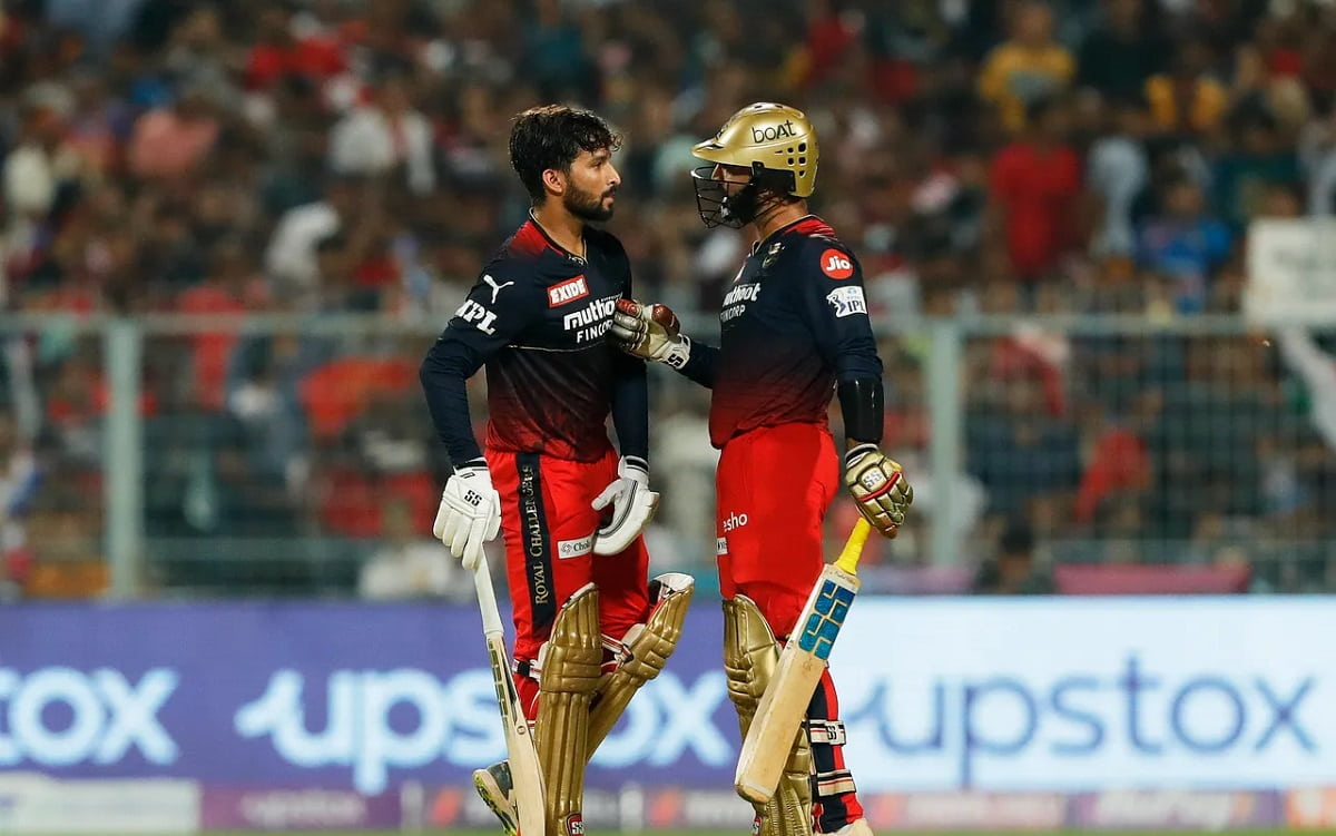 Dinesh Karthik & Rajat Patidar Cricket Image for Patidar's 112* Against LSG Is The Best Knock By An Uncapped Player, Says Dinesh Ka