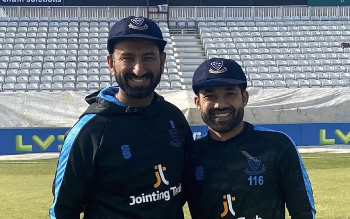 Cricket Image for When Rizwan Turned To Pujara For Advise To Play In England