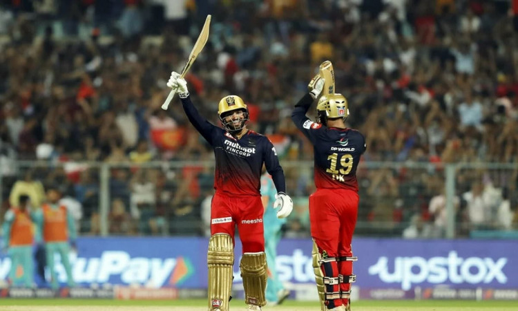 Cricket Image for Royal Challengers Bangalore Eliminate Lucknow Super Giants