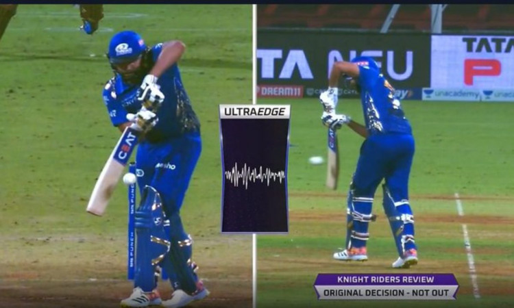 Cricket Image for VIDEO : थर्ड अंपायर ने हिला दी मुंबई इंडियंस की दुनिया, DRS ने भी दिया रोहित को धो