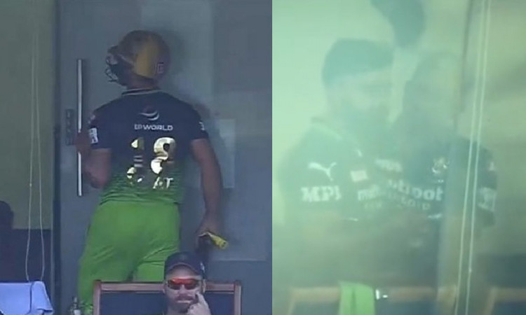 Cricket Image for VIDEO : टूटे-बिखरे कोहली को संजय बांगर ने दिया हौंसला, ड्रेसिंग रूम में दी जादू की