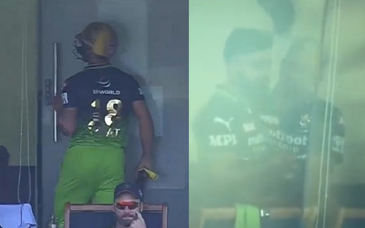 Sanjay Bangar Hugs Virat Kohli In Dressing Room After He Out On 0 Against  Srh in Hindi - VIDEO : टूटे-बिखरे कोहली को संजय बांगर ने दिया हौंसला,  ड्रेसिंग रूम में दी