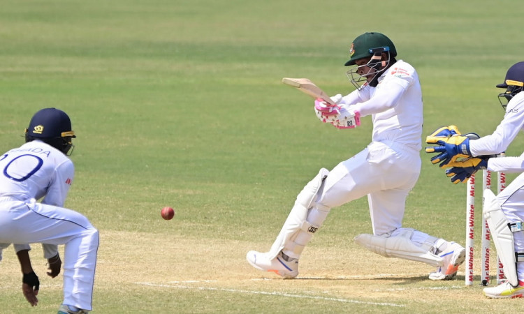 Cricket Image for SL vs BAN: Mushfiqur's Century Takes Bangladesh To First Inning Lead Against Sri L