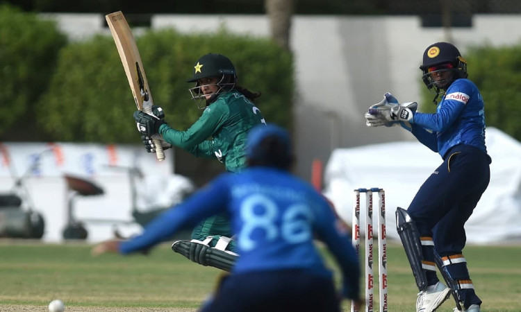 Cricket Image for SLW vs PAKW 2nd WT20I: Pakistan Clinch Series 2-0 With A 7 Wicket Win Against Sri 