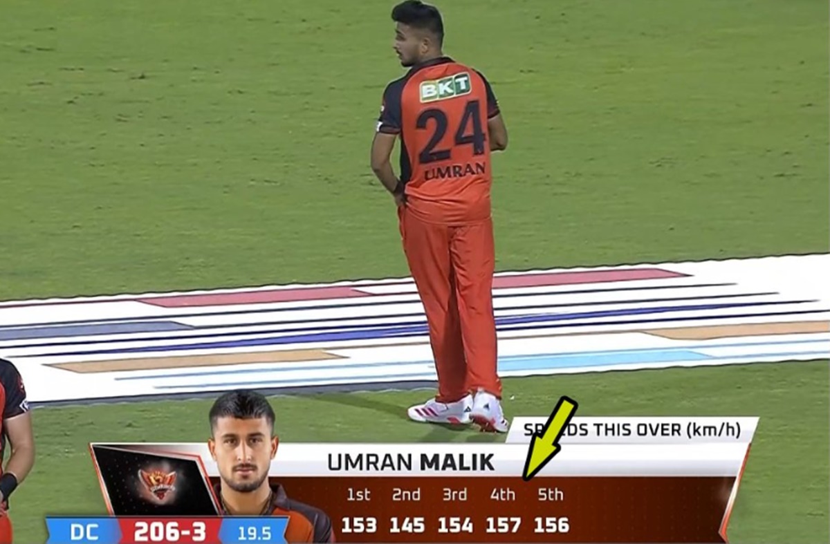 Cricket Image for Speed Gun Fault In Umran Malik Whopping 157 Kph Delivery Ipl 2022