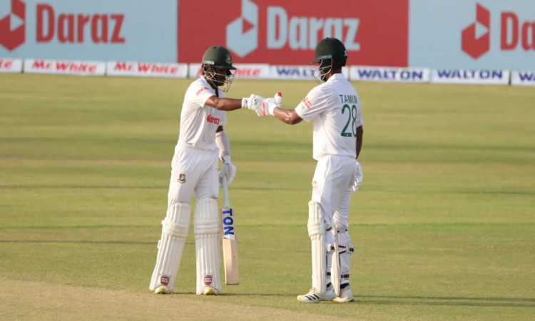  Bangladesh In Strong Position After Tamim, Mahmudul Hits Fifties Against SL