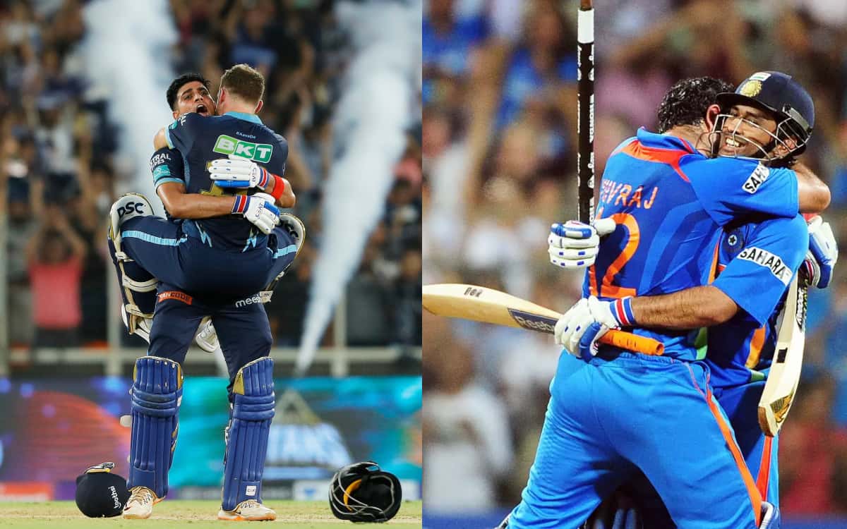 Cricket Image for 'नंबर-7 जर्सी का छक्का, संगकारा मलिंगा की हार', IPL में दोहराया गया वर्ल्ड कप 2011