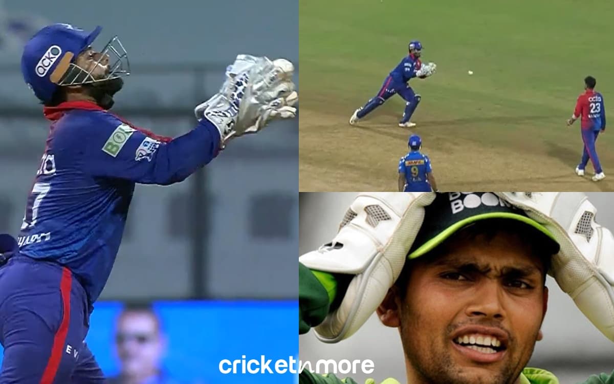 Cricket Image for VIDEO: 'ये कैच सिर्फ कामरान अकमल ही टपका सकता है', बेबी एबी का लड्डू कैच छोड़कर बु