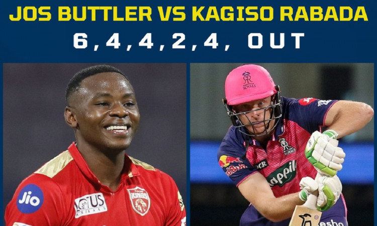 Cricket Image for WATCH: Kagiso Rabada Dismisses Jos Buttler After Getting Smacked For 20 Runs In 5 