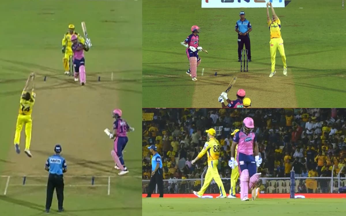 Cricket Image for सेंटनर ने लपका रॉकेट कैच, नज़रे भी नहीं मिला सके संजू सैमसन; देखें VIDEO
