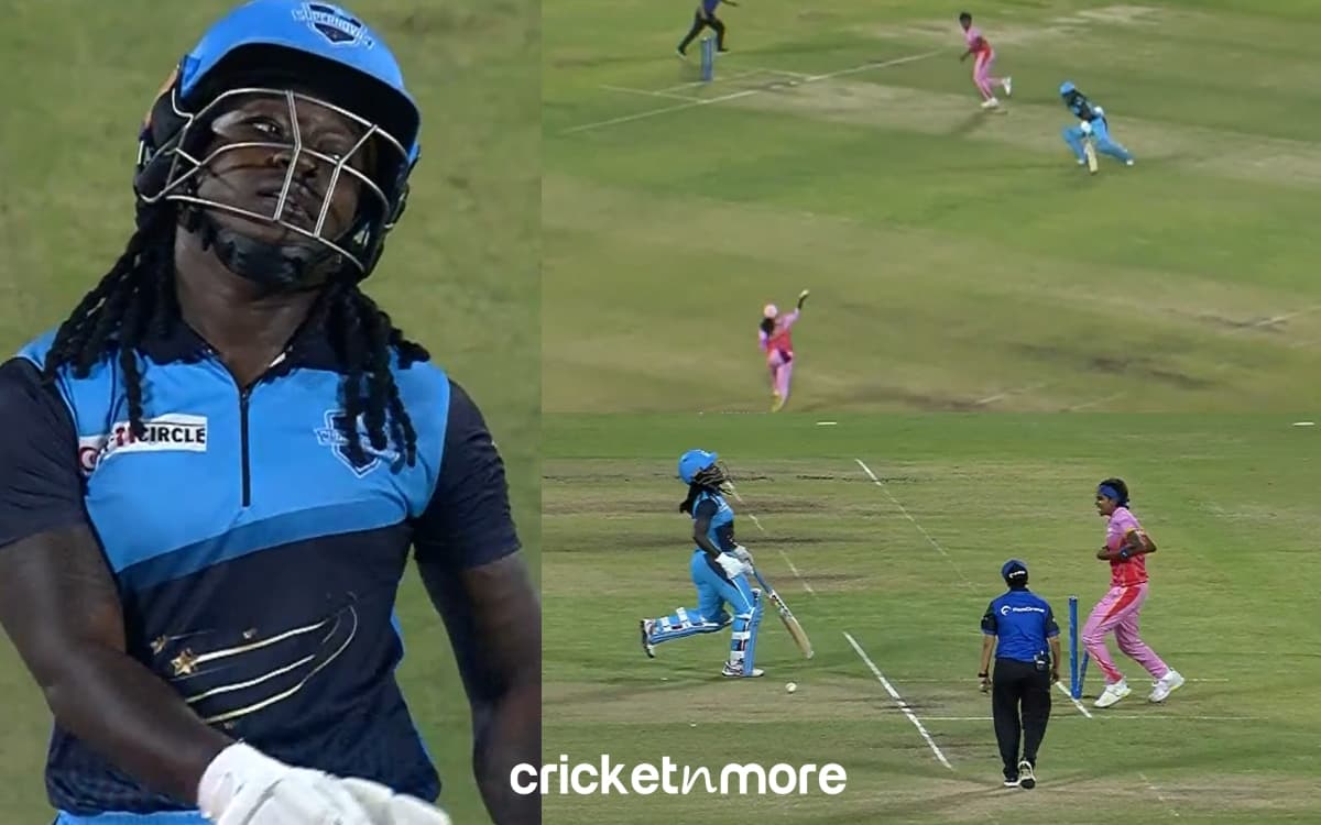 Cricket Image for चौके छक्के लगाने वाली डिएंड्रा डॉटिन ने 1 रन के चक्कर में गंवाया विकेट; देखें VIDE