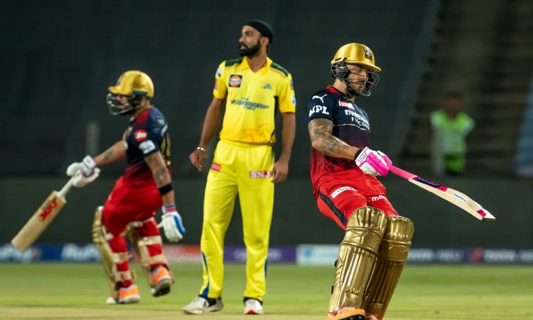 Cricket Image for Win Against Chennai Super Kings Gave 'Needed Confidence', Says RCB Skipper Faf Du 