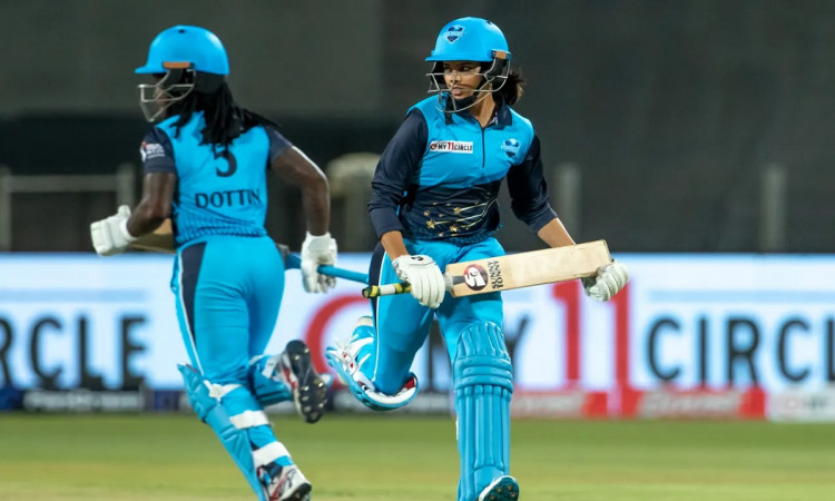 Cricket Image for Harman, Harleen Knocks Trailblazers, Supernovas Totals 163/10 in Women's T20 Chall