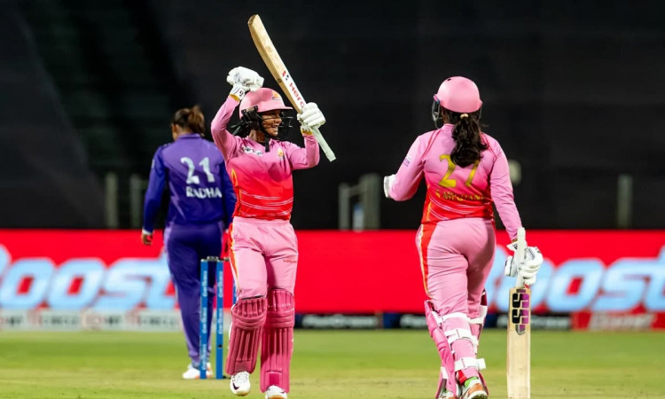 Cricket Image for Women's T20 League: Meghana & Jemimah Power Trailblazers To 190/5 Against Velocity