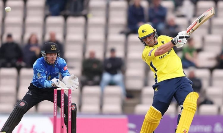 VIDEO: ऑस्ट्रेलियाई बल्लेबाज बेन मैकडरमोट ने T20 Blast में तूफानी बल्लेबाजी से मचाया कोहराम, 14 गेंद