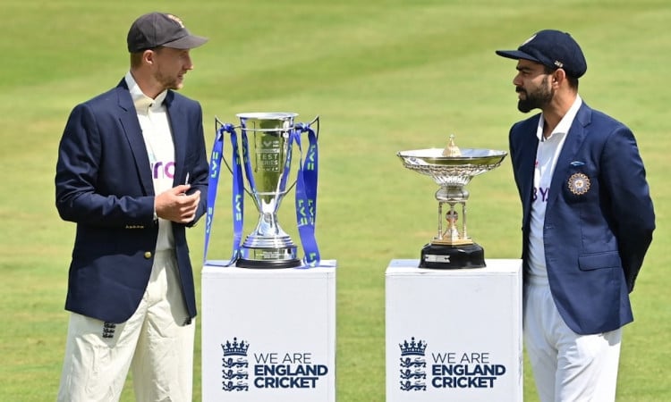 India vs England test Series Trophy