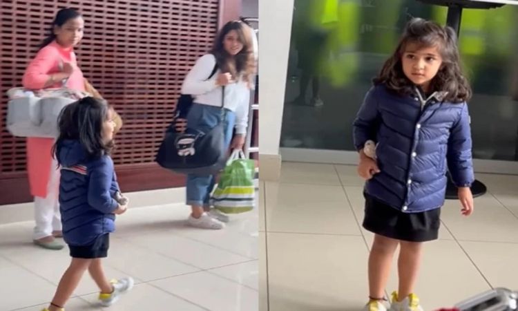 Rohit Sharma’s daughter Samaira gives update on father’s health, WATCH