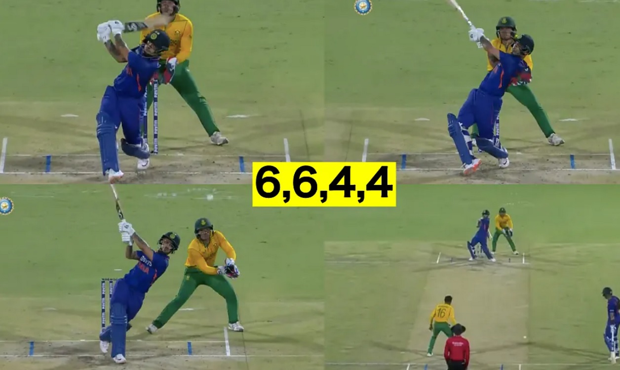 6,6,4,4- ईशान किशन ने केशव महाराज की 4 गेंद में ठोके 20 रन, फिर गेंदबाज ने ऐसे लिया बदला, देखें VIDE