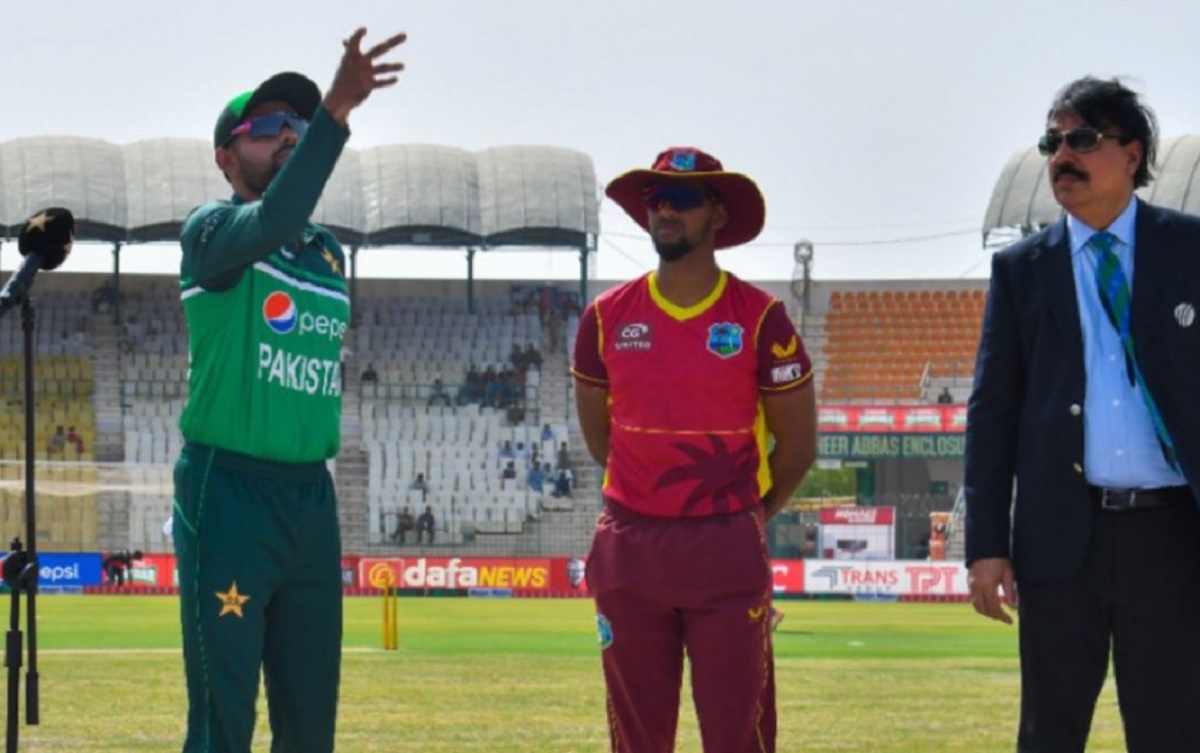 Pakistan opt to bat first against West Indies in second odi Pakistan opt to bat first against West Indies in second odi