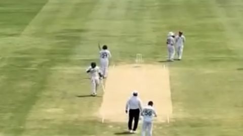 Cricket Image for Pakistan Practice Match Babar Azam Got 2 Wickets 