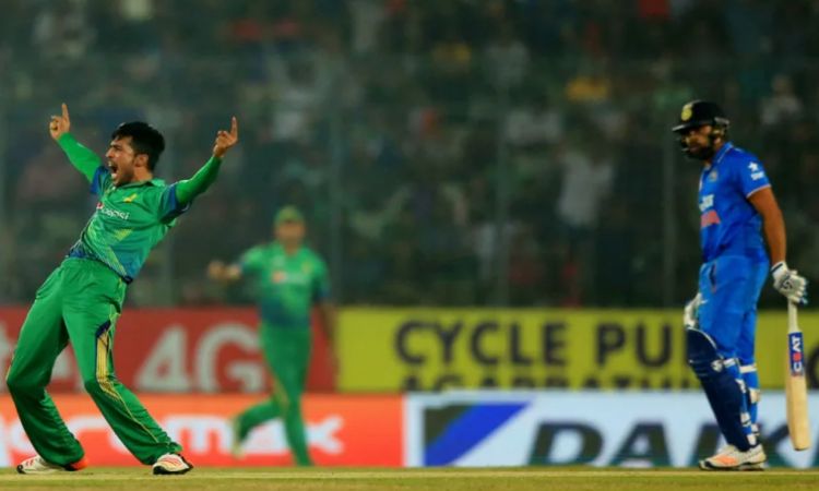 Cricket Image for 6 साल पहले रोहित शर्मा ने आमिर को कहा था-'नॉर्मल बॉलर', अब पाकिस्तानी गेंदबाज ने द