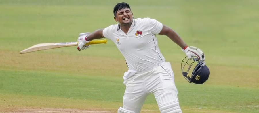 Sarfaraz Khan creates history after 153 for Mumbai vs Uttarakhand in quarter-final Sarfaraz Khan creates history after 153 for Mumbai vs Uttarakhand in quarter-final
