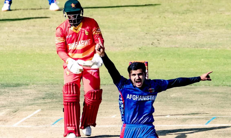  Afghanistan defeated Zimbabwe by four wickets in the third ODI