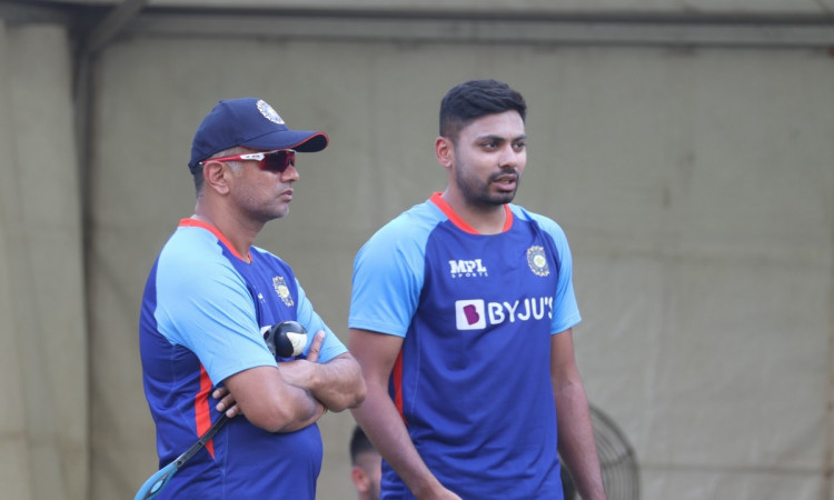 Cricket Image for Credit To Rahul Dravid For Not Changing Team Over Four Games: Avesh Khan